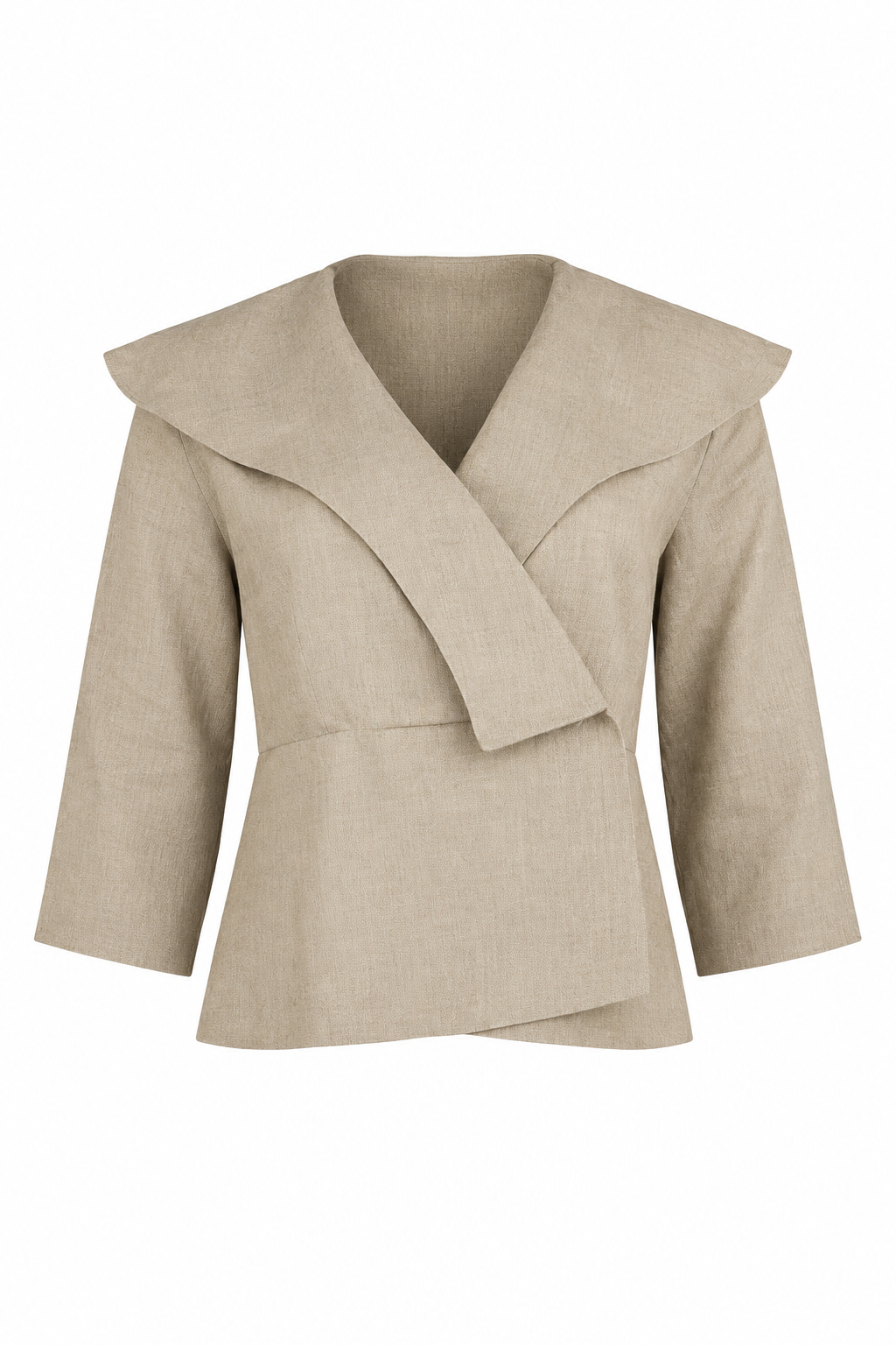 Linen Harbor Jacket - Fawn