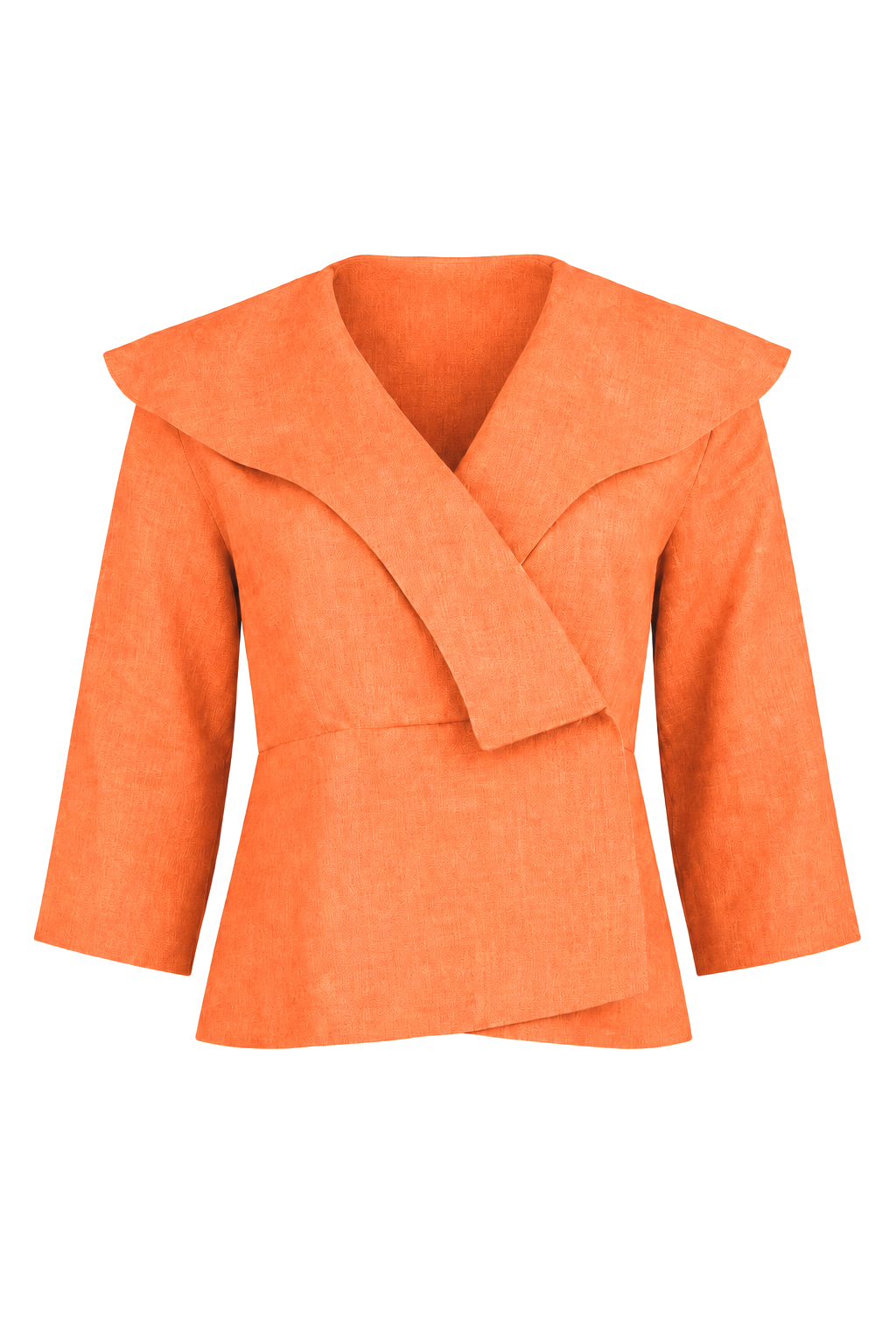 Linen Harbor Jacket - Orange