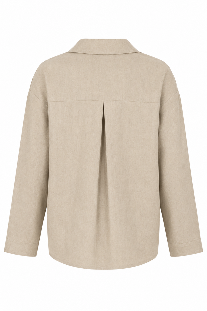 Linen Lina Shirt - Fawn