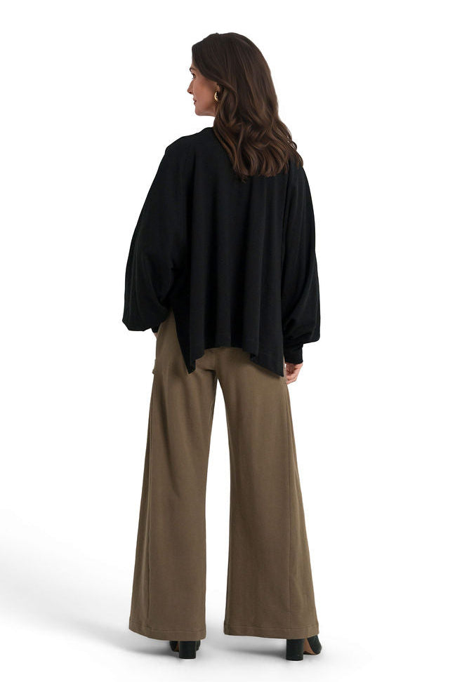 French Terry Side Tab Pants - Turtle