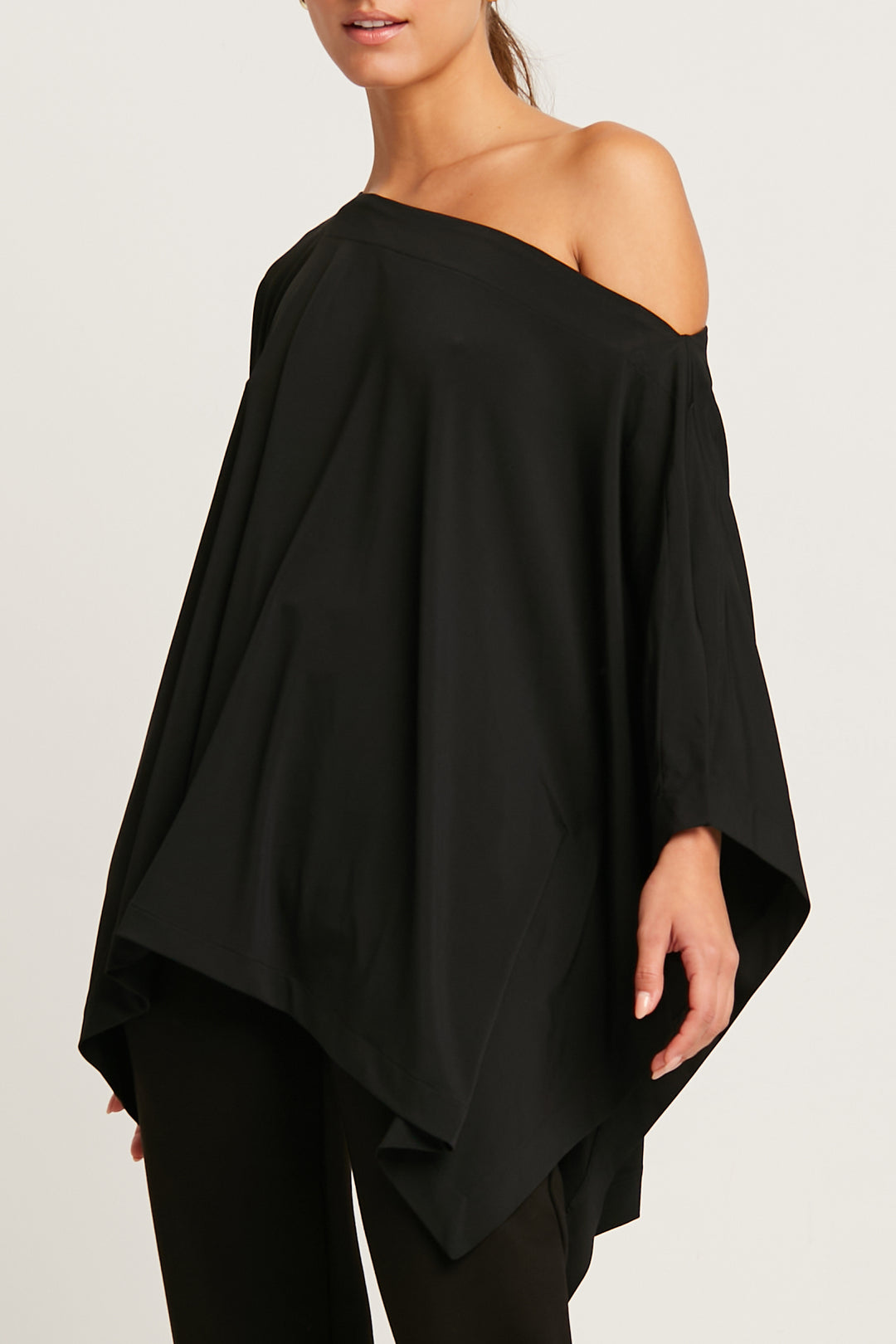 Matte Jersey Off the Shoulder Top