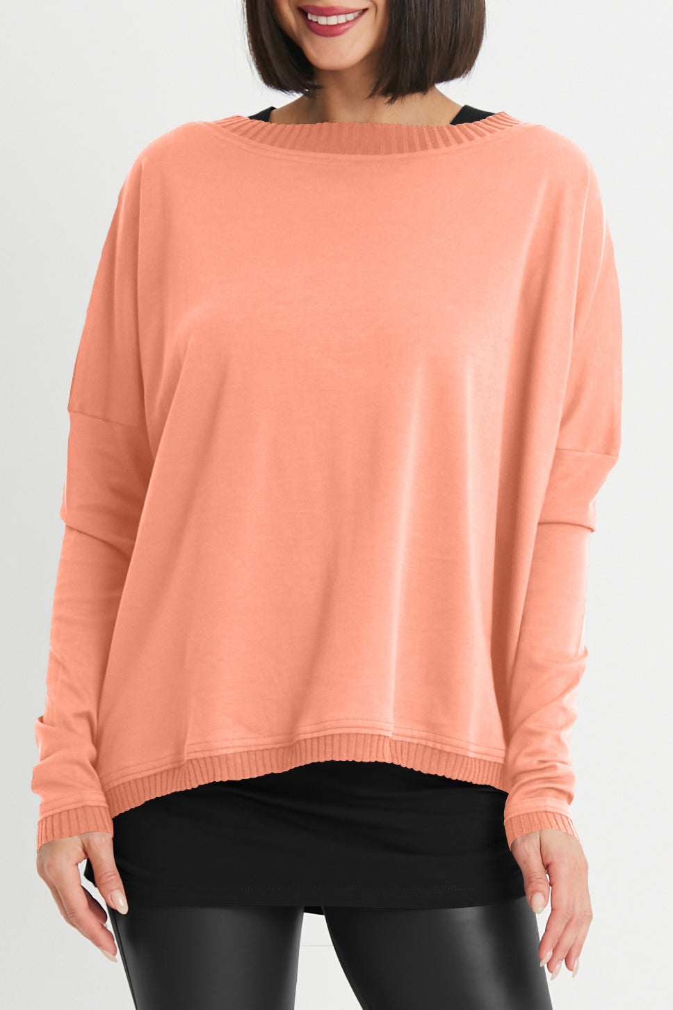 Pima Cotton Off The Shoulder Tee