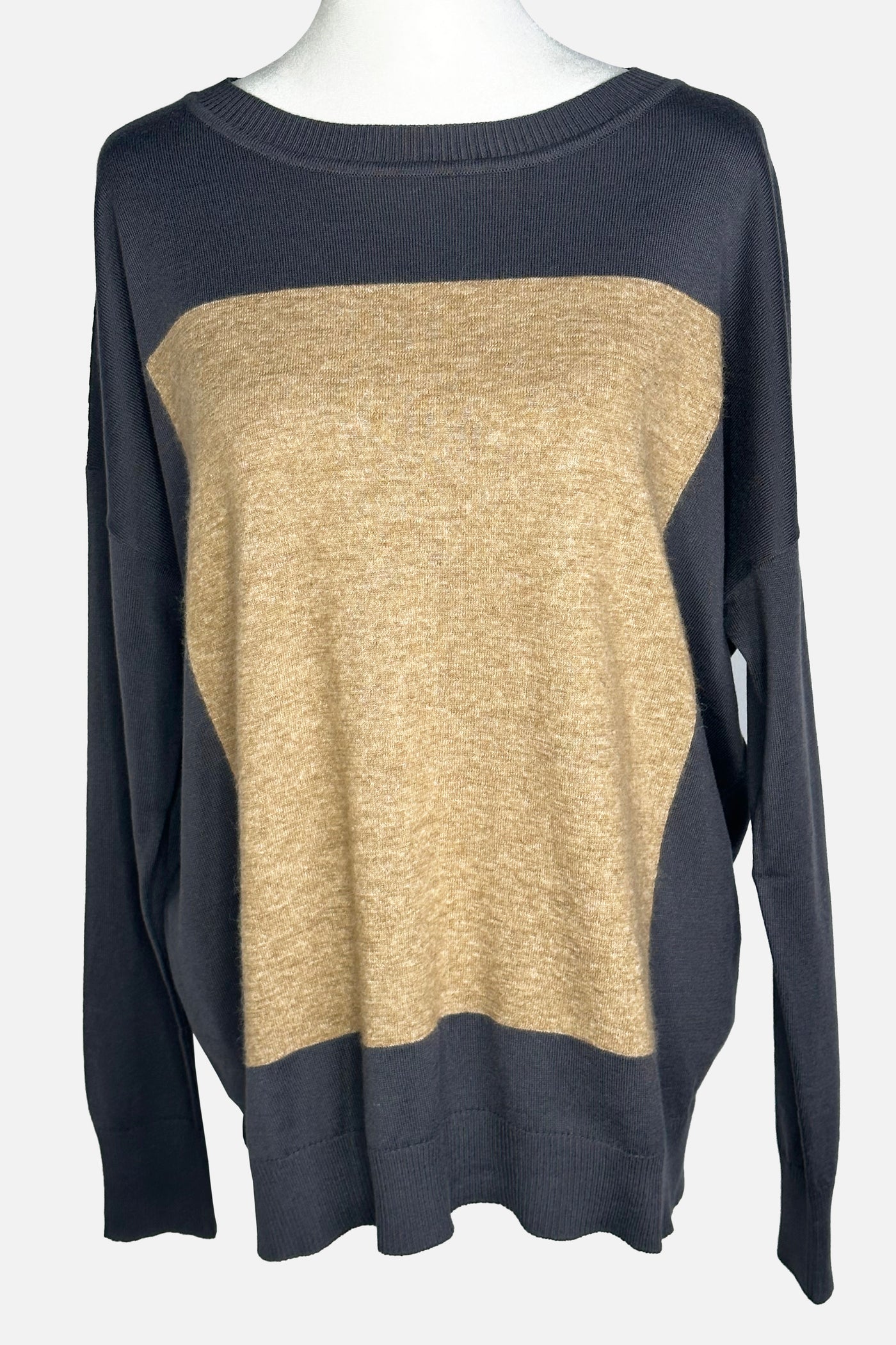 Pima Cotton Squared Crewneck Sweater