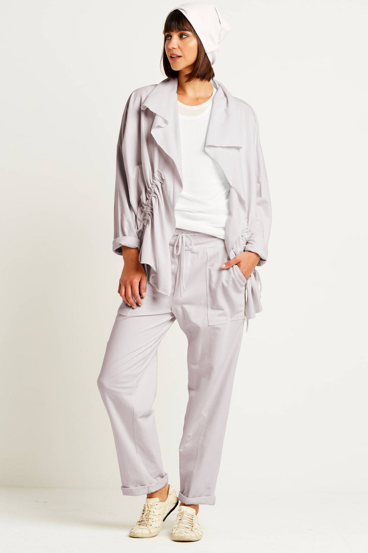 French Terry Drawstring Jacket