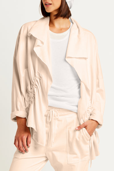 French Terry Drawstring Jacket