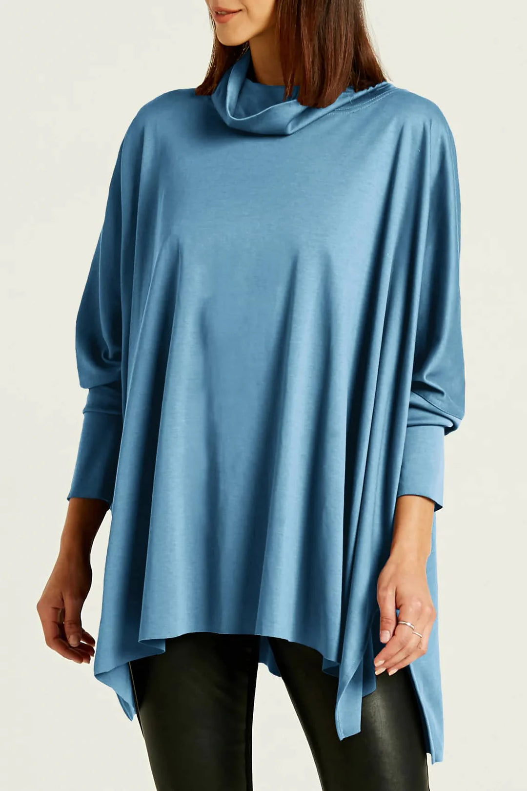 Pima Cotton Swing Turtle Tee - Vapor