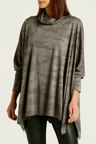 Pima Cotton Camo Swing Turtle Tee