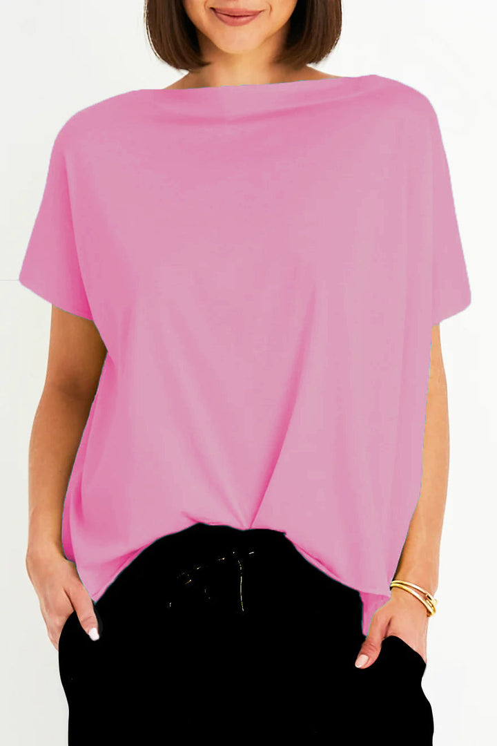 Pima Cotton Butterfly T-Shirt - Peony