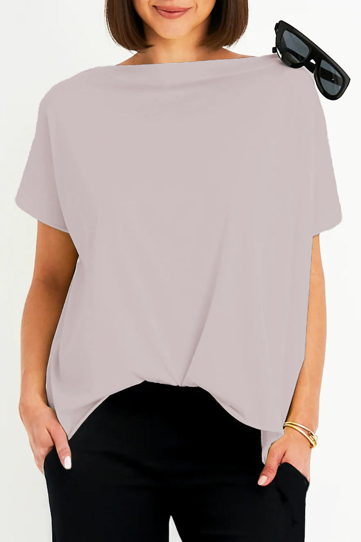 Pima Cotton Butterfly T-Shirt - Putty