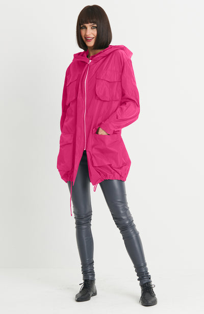 Nylon Cargo Jacket