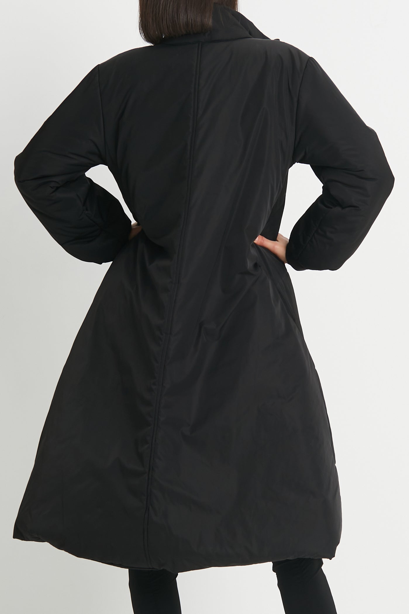 Nylon Puffer Coat