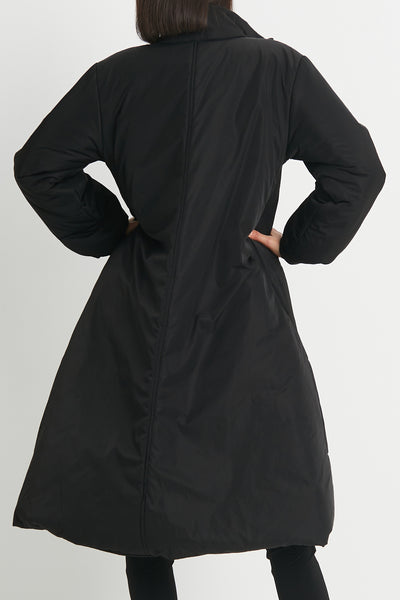 Nylon Puffer Coat