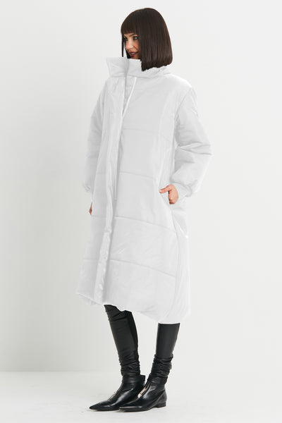 Nylon Puffer Coat