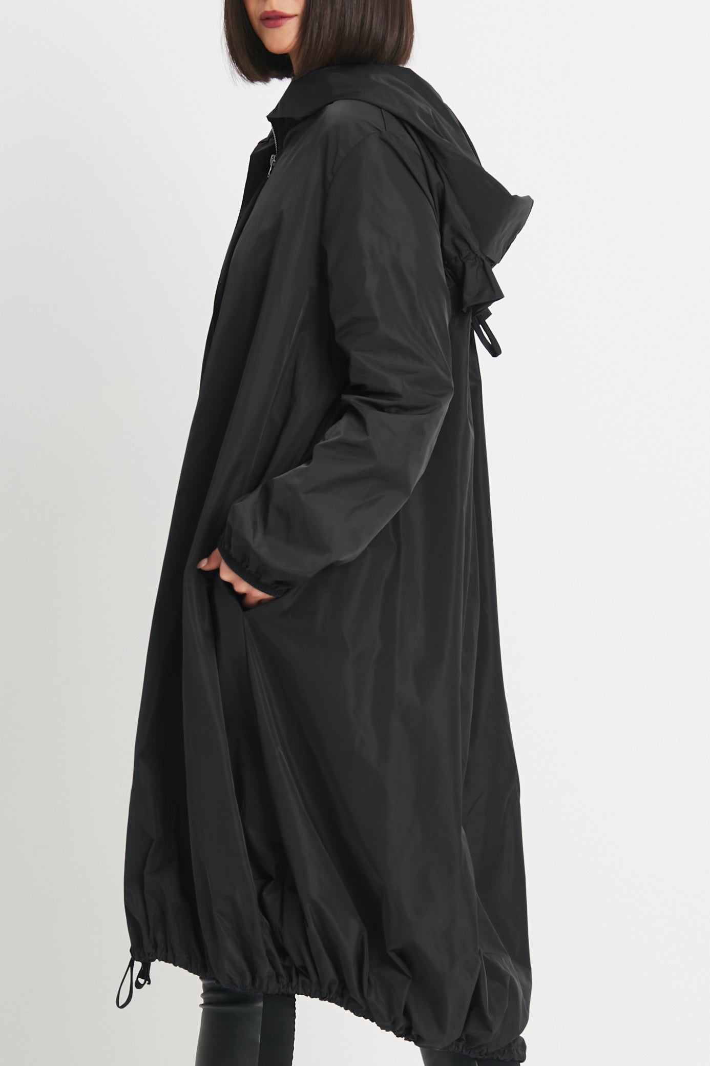 Nylon Bungie Coat