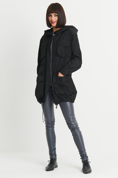 Nylon Cargo Jacket