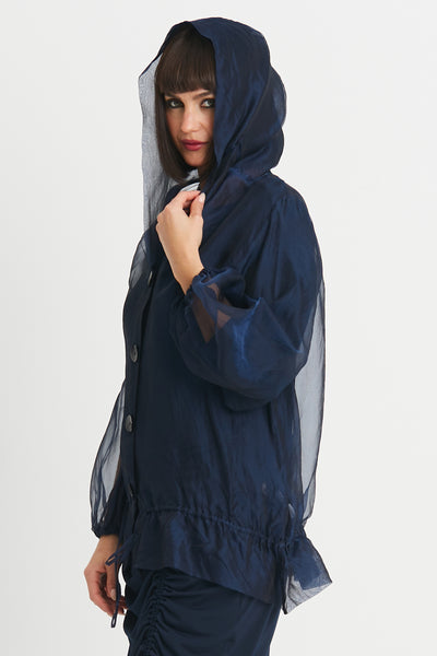 Organza Gathered Jacket