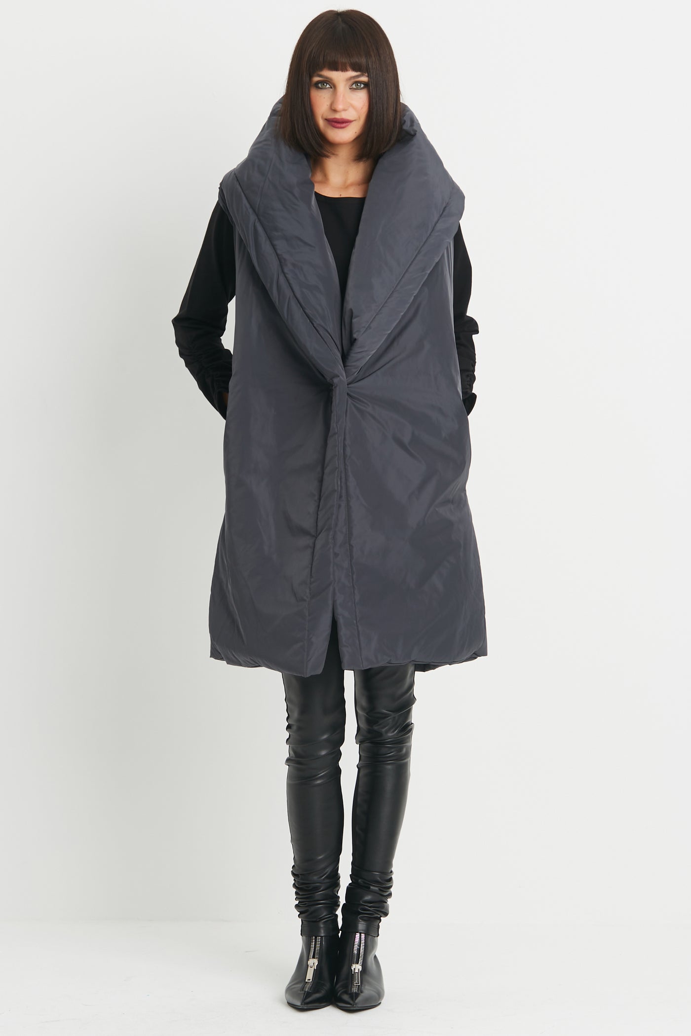 Nylon Puffer Vest
