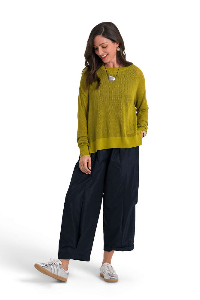 Nylon Parachute Pants - Midnight