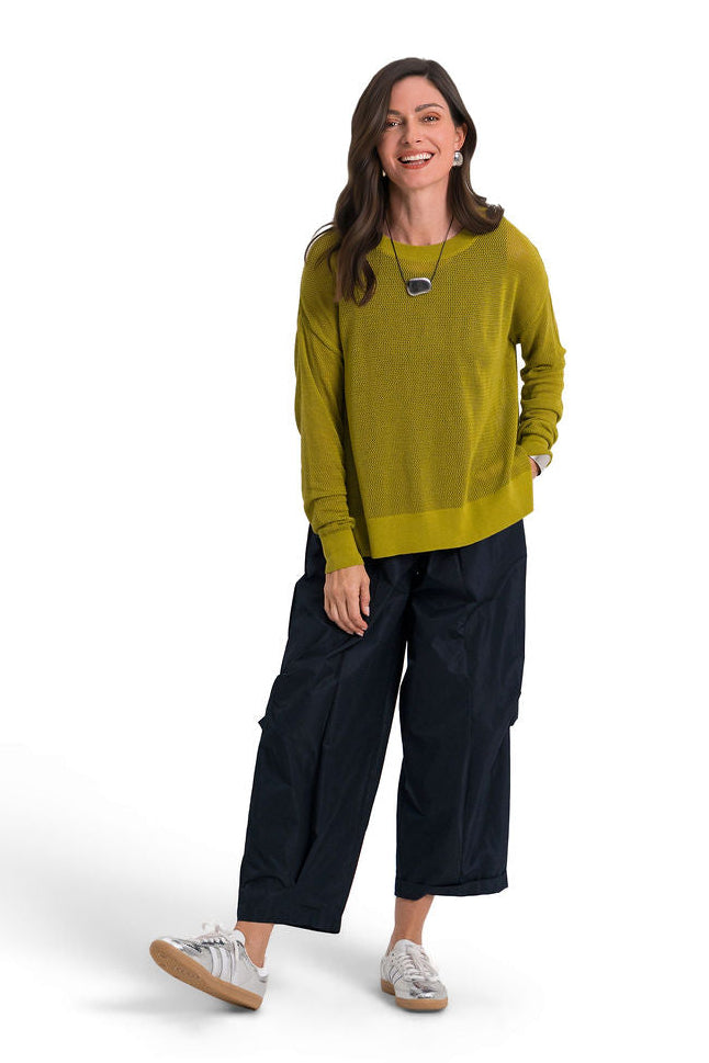 Nylon Parachute Pants - Midnight