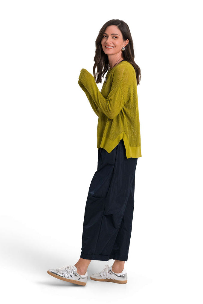 Nylon Parachute Pants - Midnight