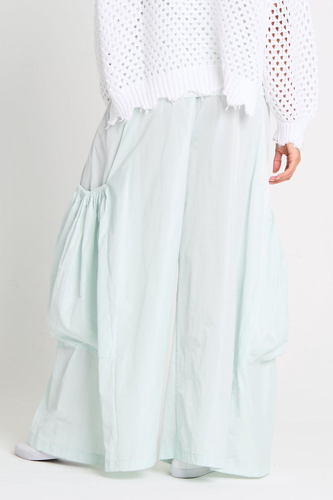 Nylon Big Pocket Pants