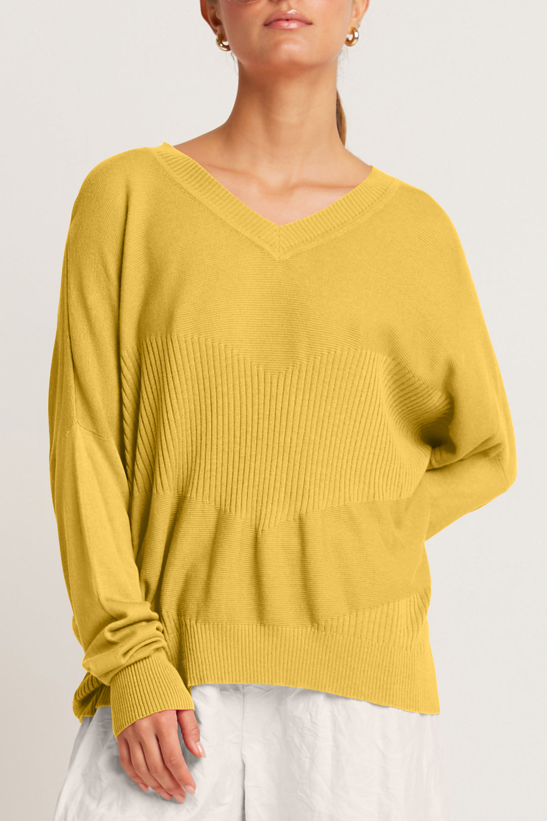 Pima Cotton Summer V Neck Sweater