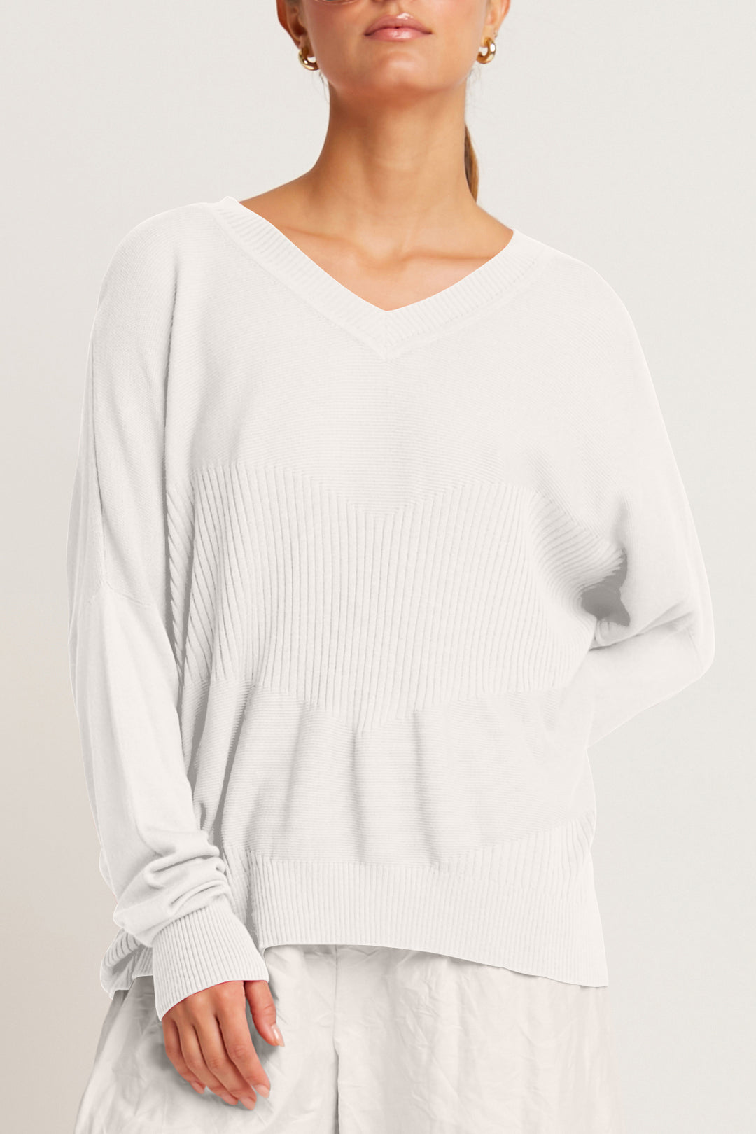 Pima Cotton Summer V Neck Sweater