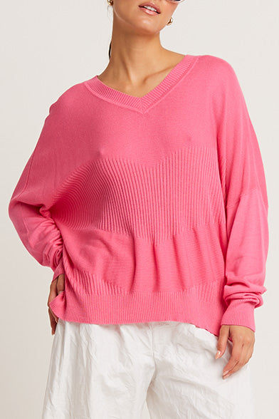 Pima Cotton Summer V Neck Sweater