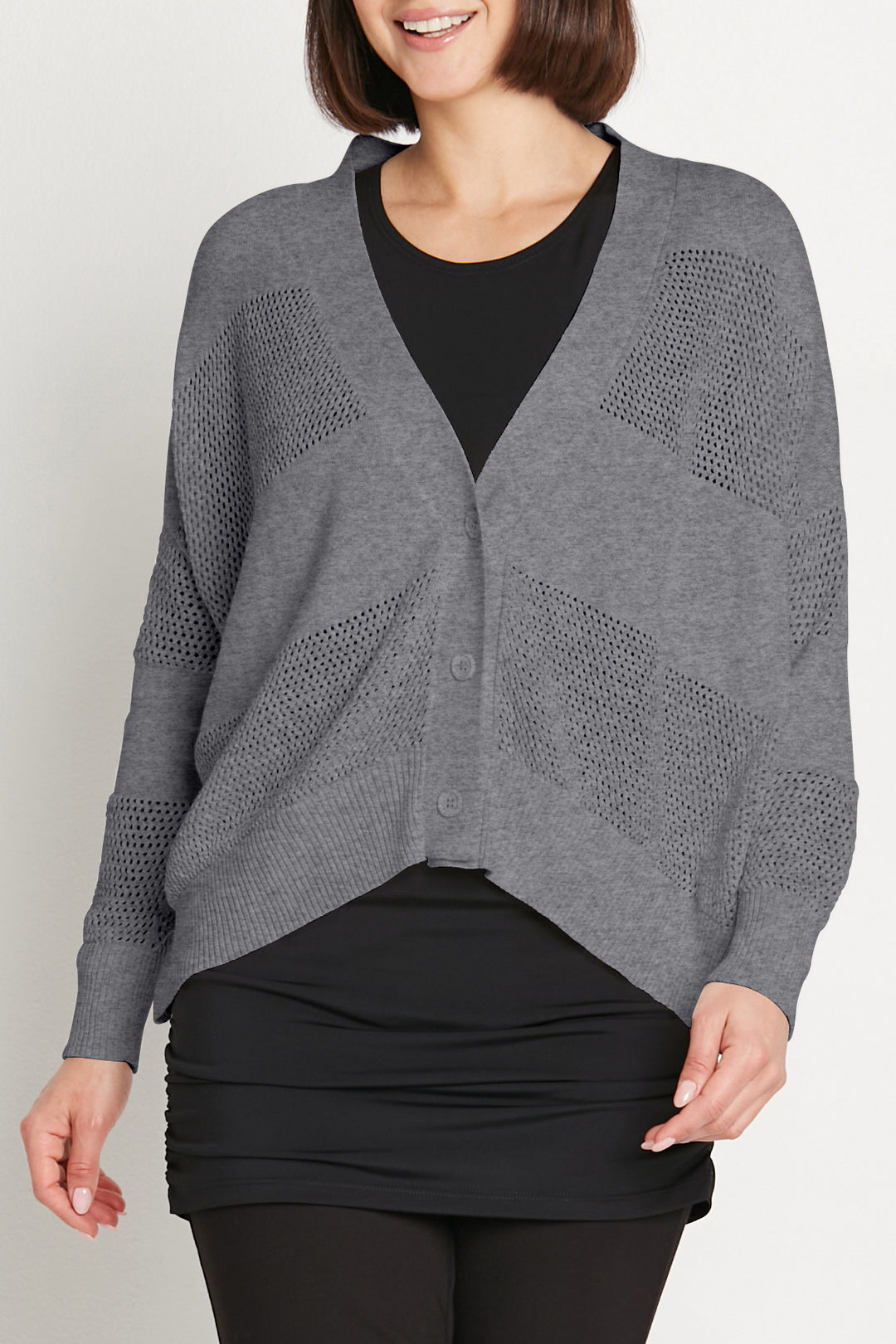 Pima Cotton Hip Cardi