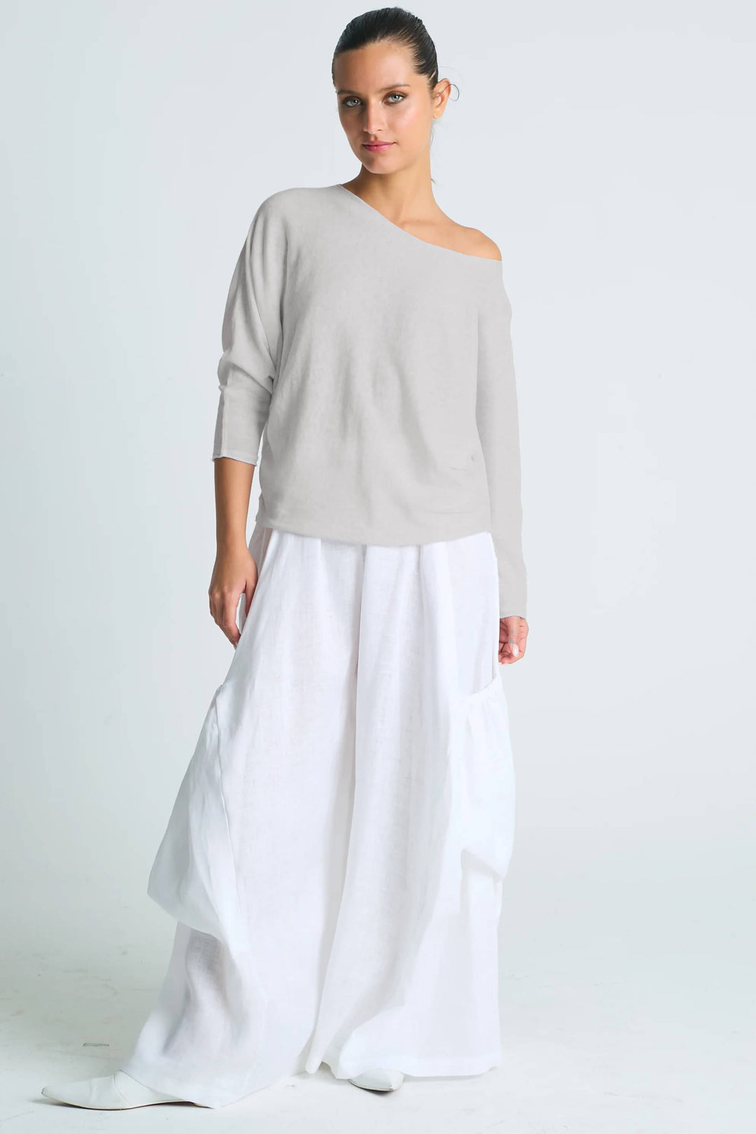 Pima Linen Knit Tee