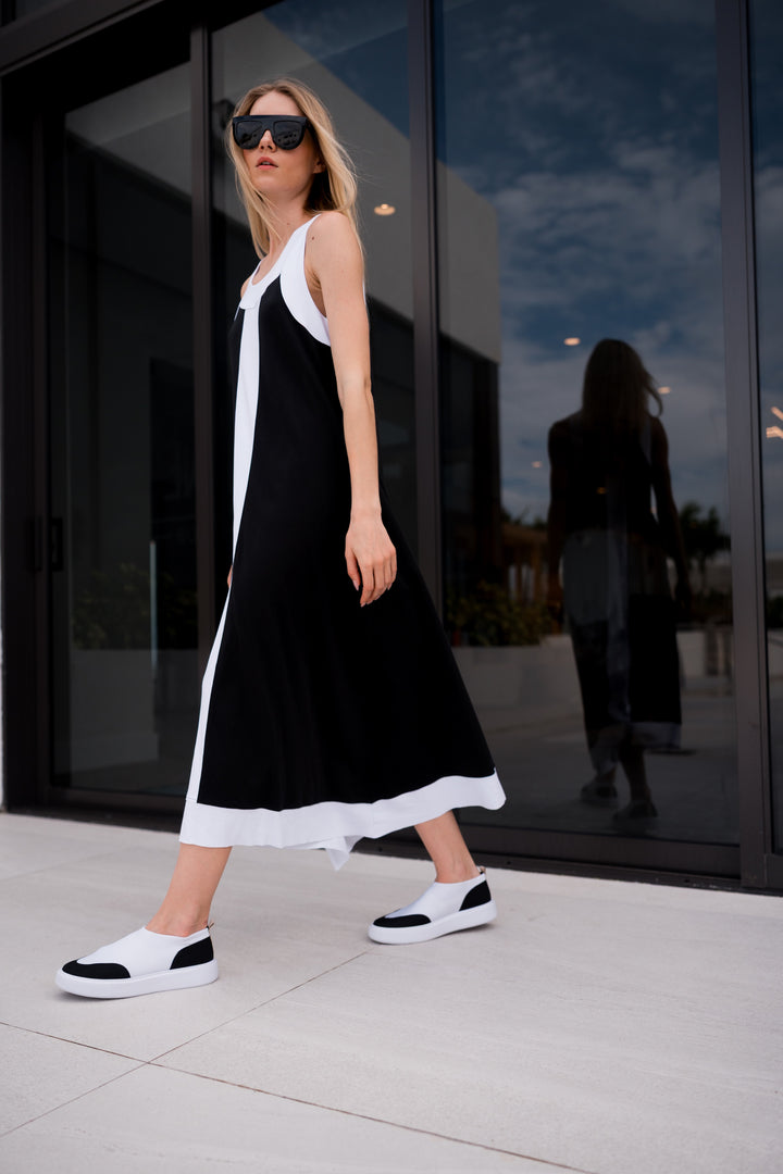 Sock Sneakers - Black/White