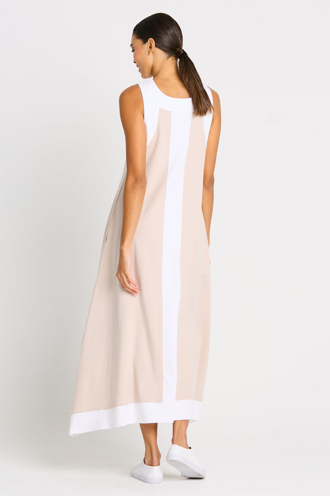Pima Cotton 2 Tone Spa Dress