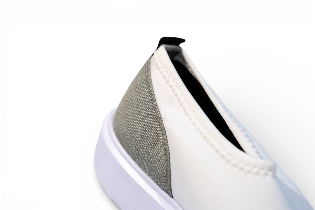 Sock Sneakers - Graphite/White