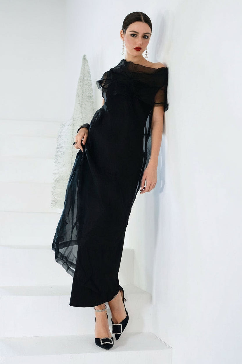 Holiday Organza Jackie O Dress