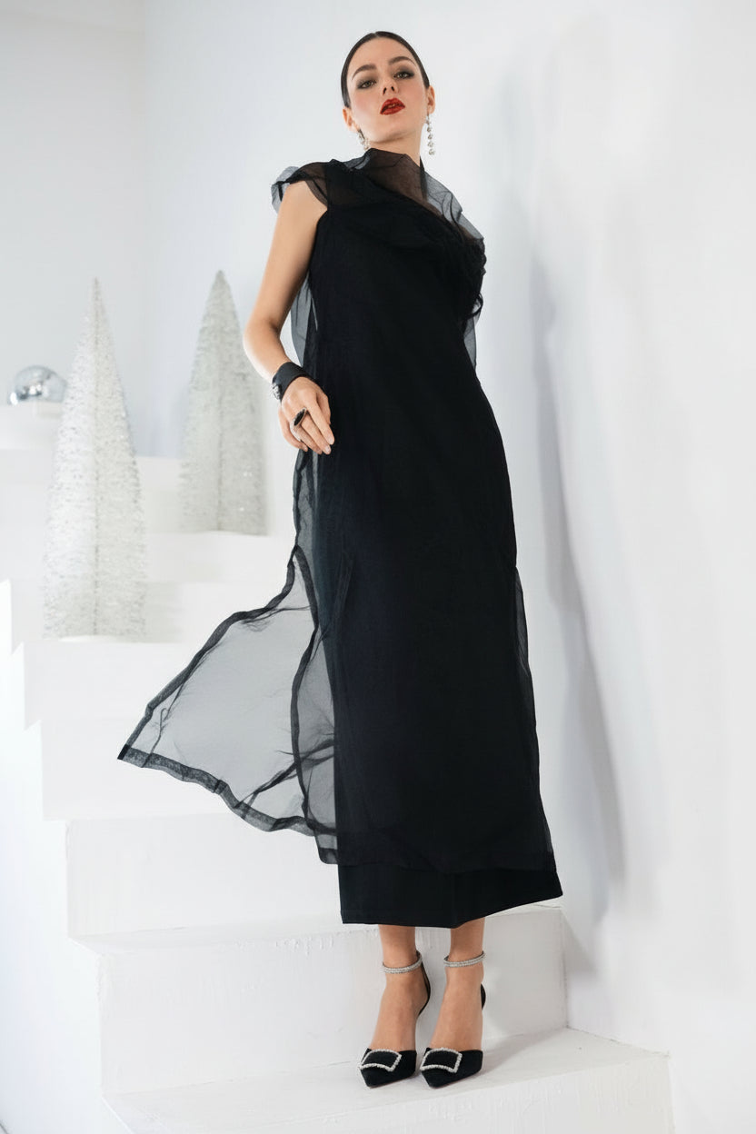 Holiday Organza Jackie O Dress