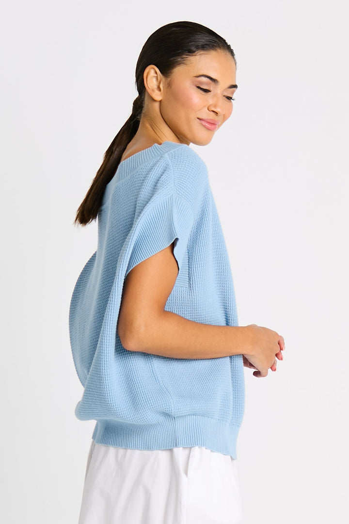 Square Thermal Knit Tee