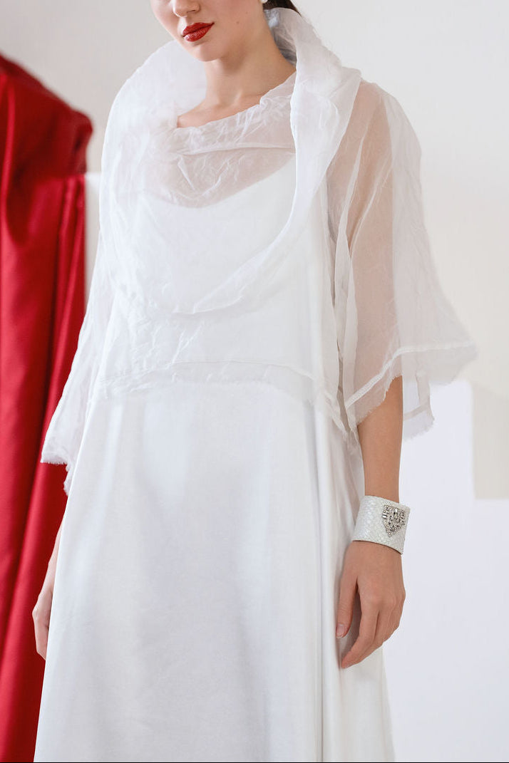 Holiday Organza Jackie O Top