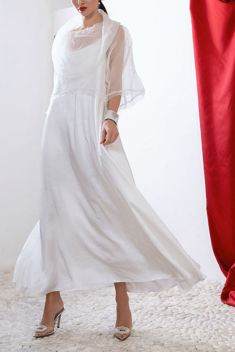 Holiday Organza Jackie O Top