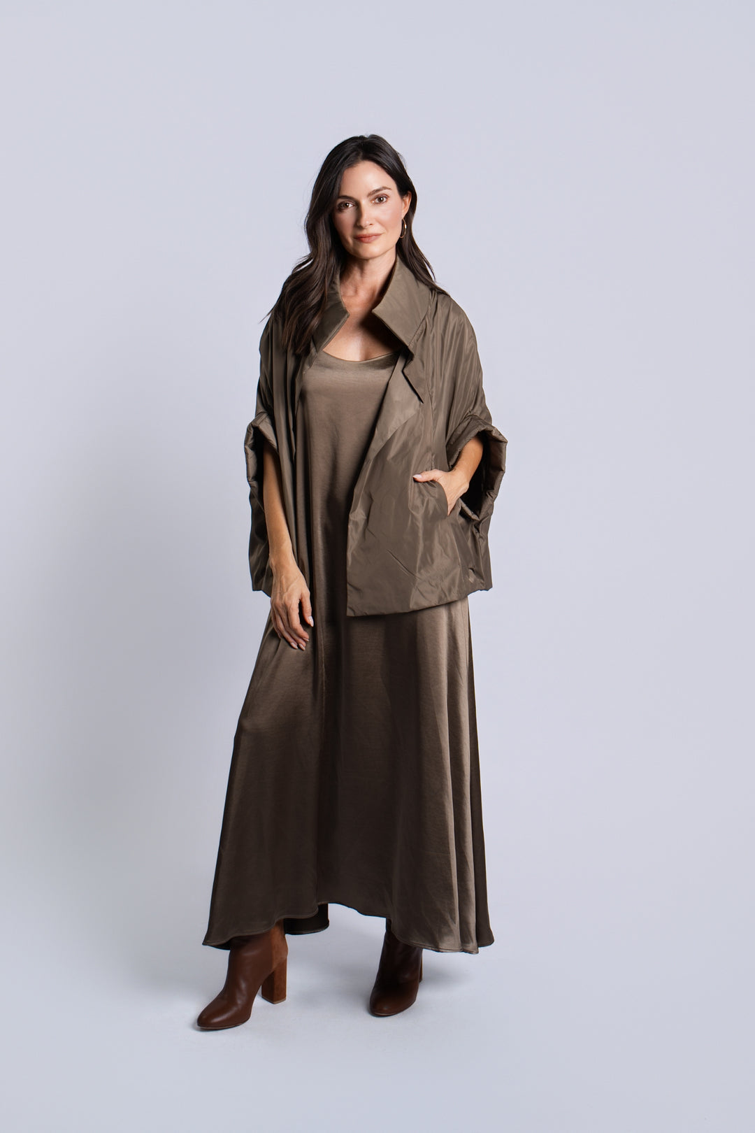 Nylon Chic Cape - Turtle