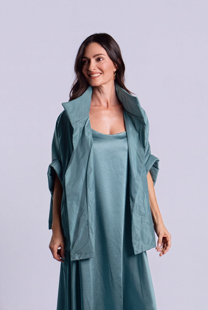 Nylon Chic Cape - Haze