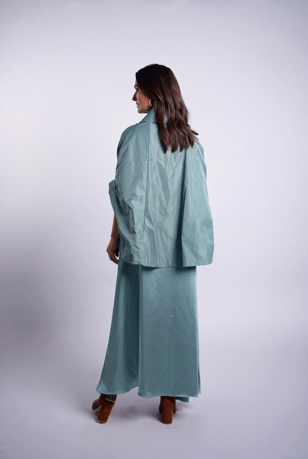 Nylon Chic Cape - Haze