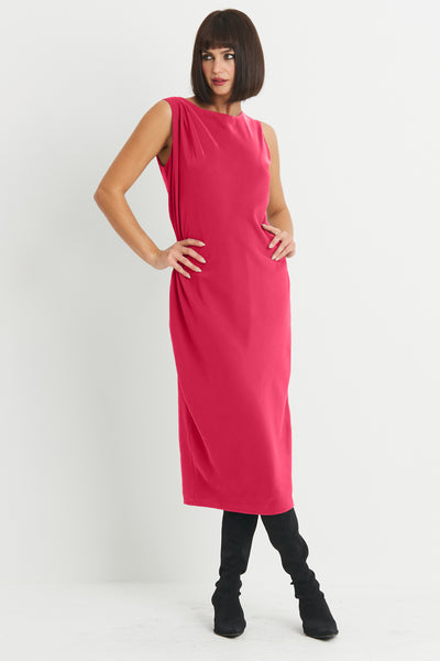 Peachskin Sophisticated Dress