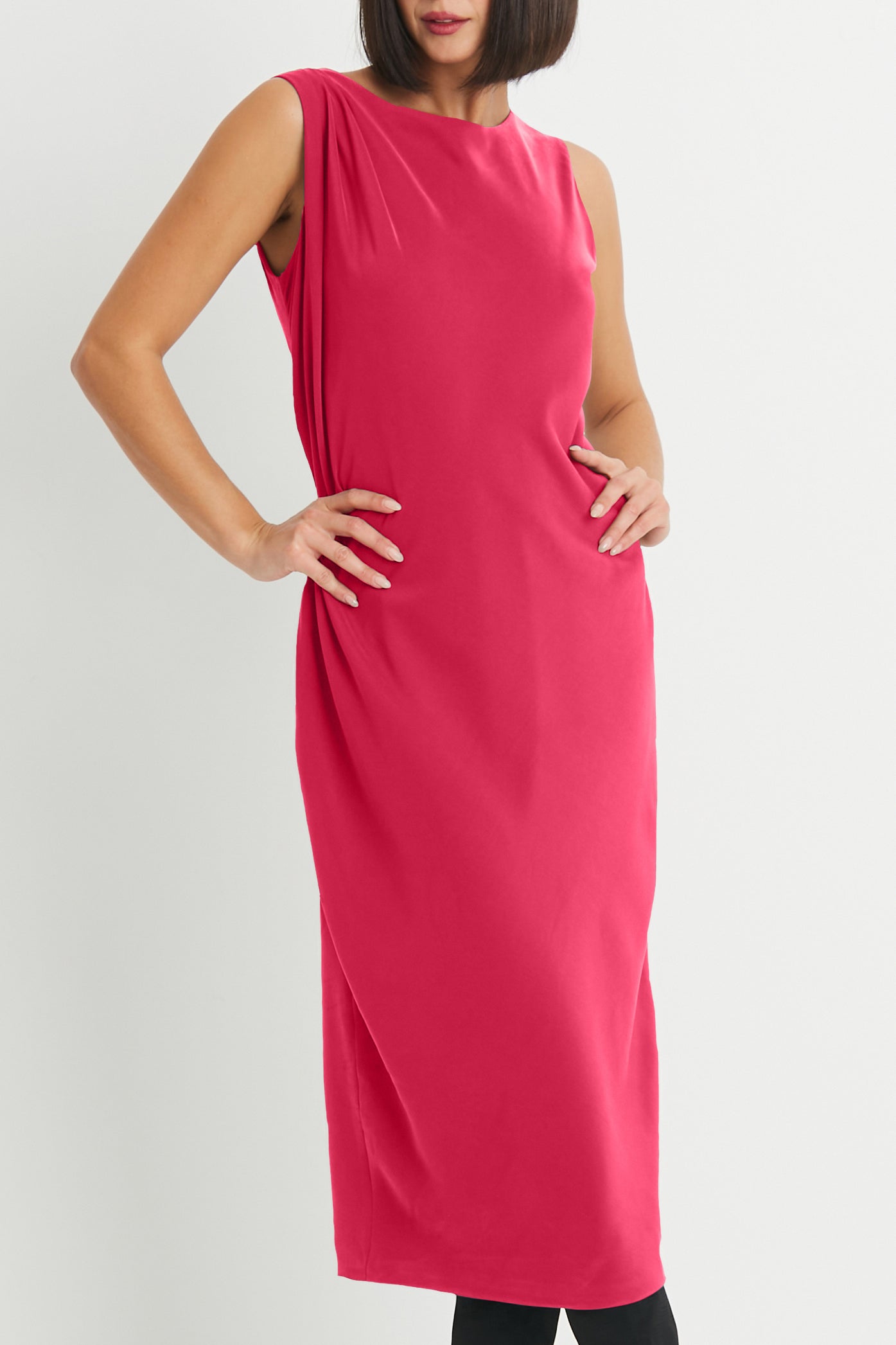Peachskin Sophisticated Dress