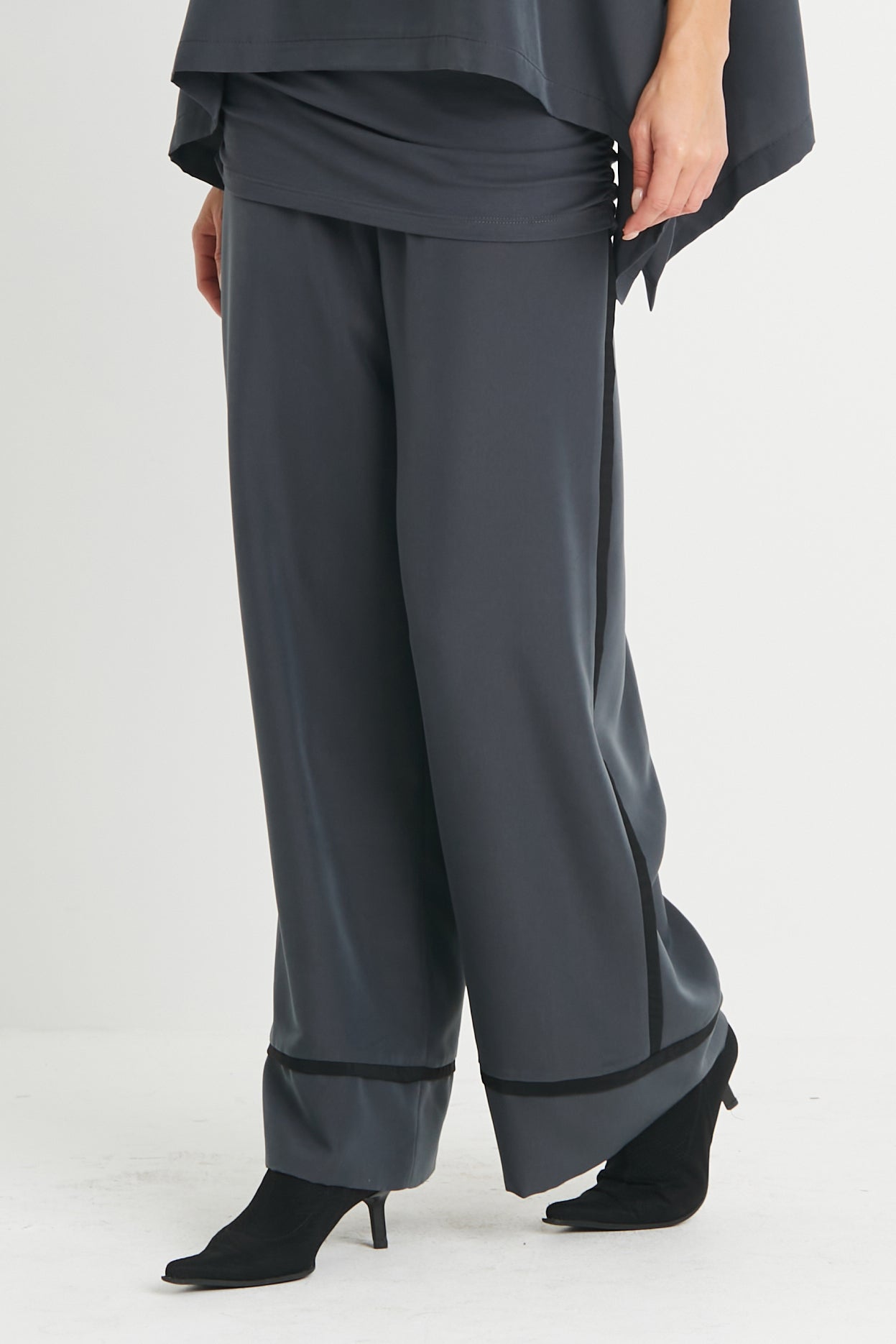 Peachskin Tuxedo Pants