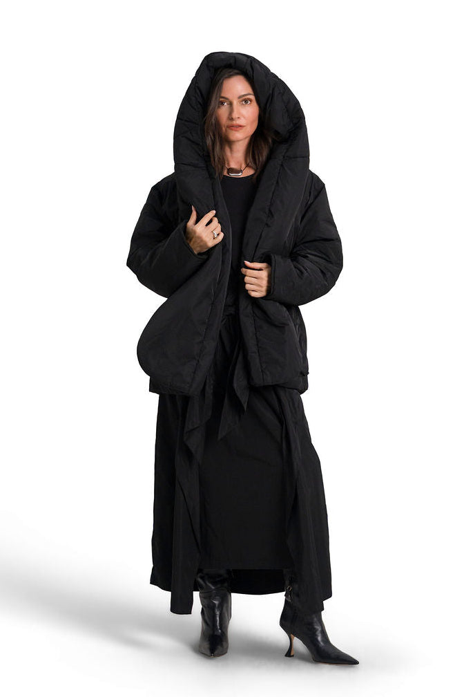 Nylon Anorak Jacket - Black