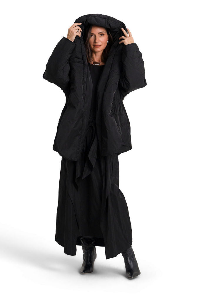 Nylon Anorak Jacket - Black