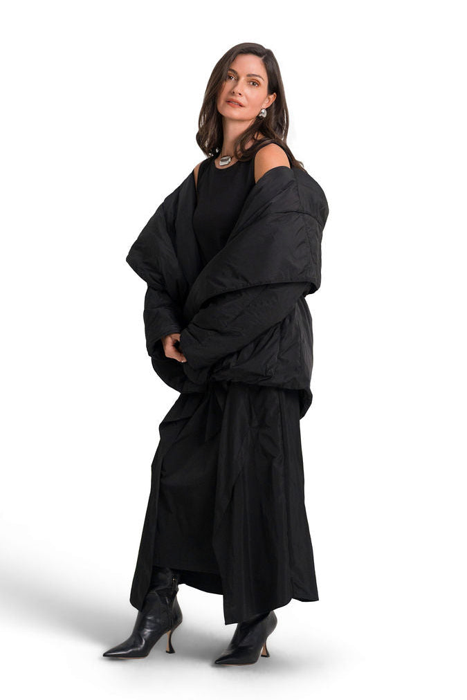 Nylon Anorak Jacket - Black