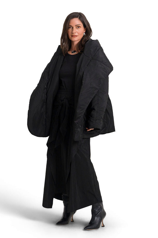 Nylon Anorak Jacket - Black