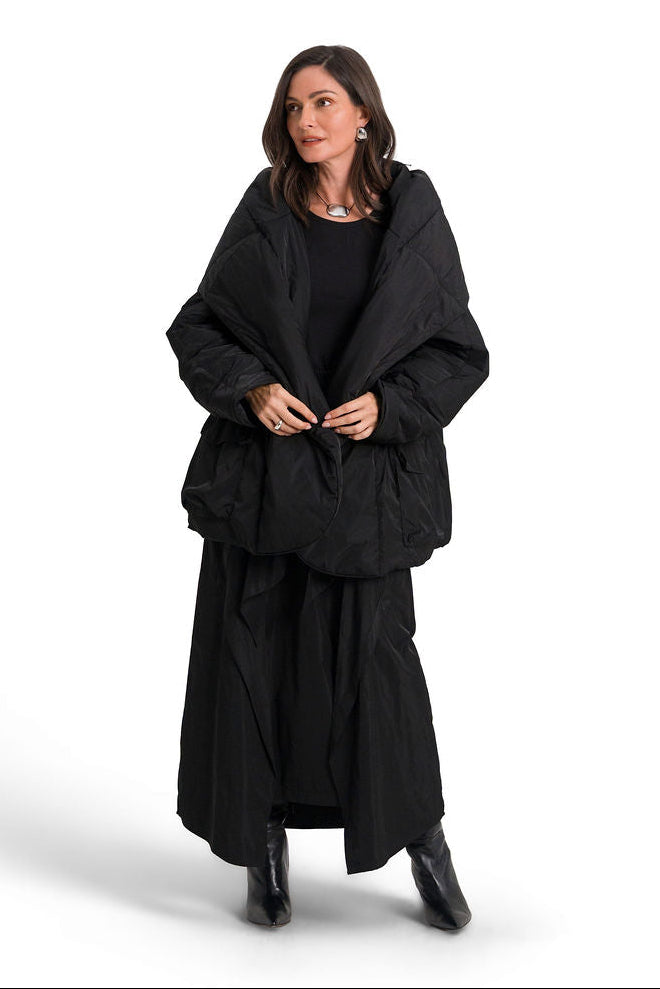 Nylon Anorak Jacket - Black