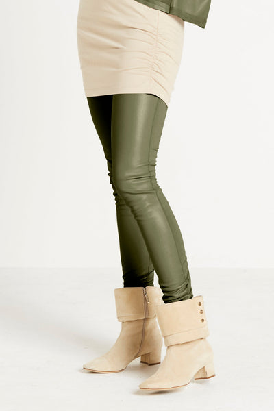 Vegan Leather Sexy Leggings